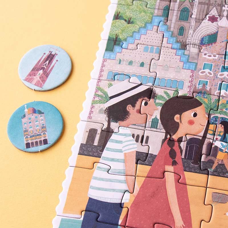 <p>Puzzle de la ciudad de Barcelona</p>